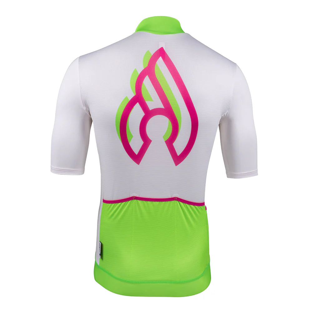 Maglia Cinelli Tempo - Bianco verde - M