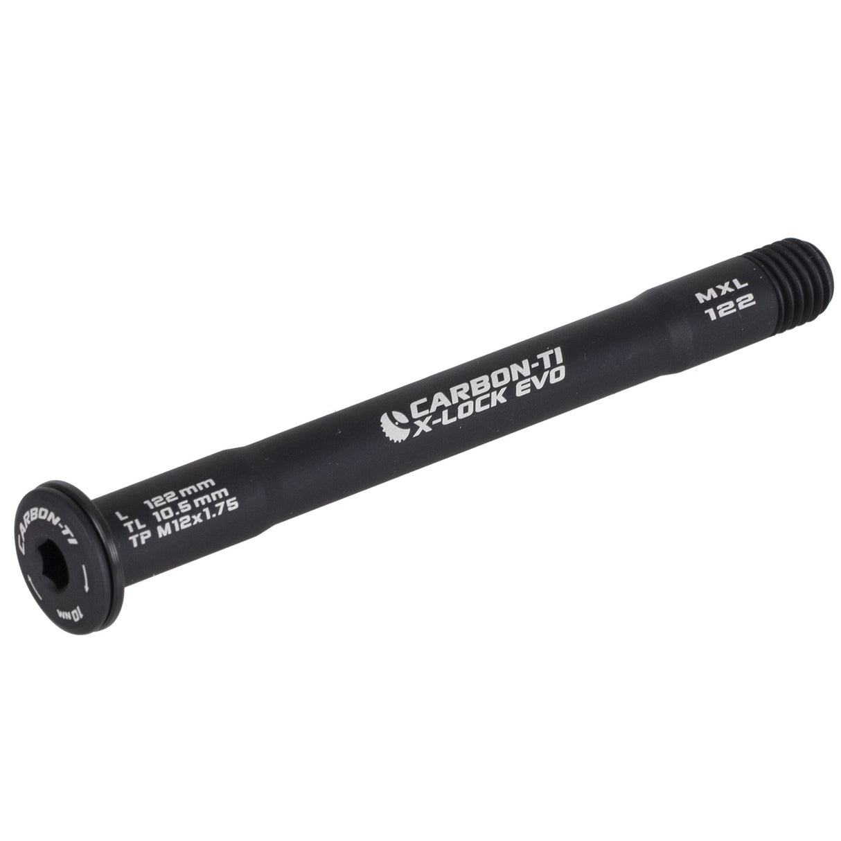 Perno passante Carbon-Ti X-Lock EVO 12x1.75 - 122 mm - D