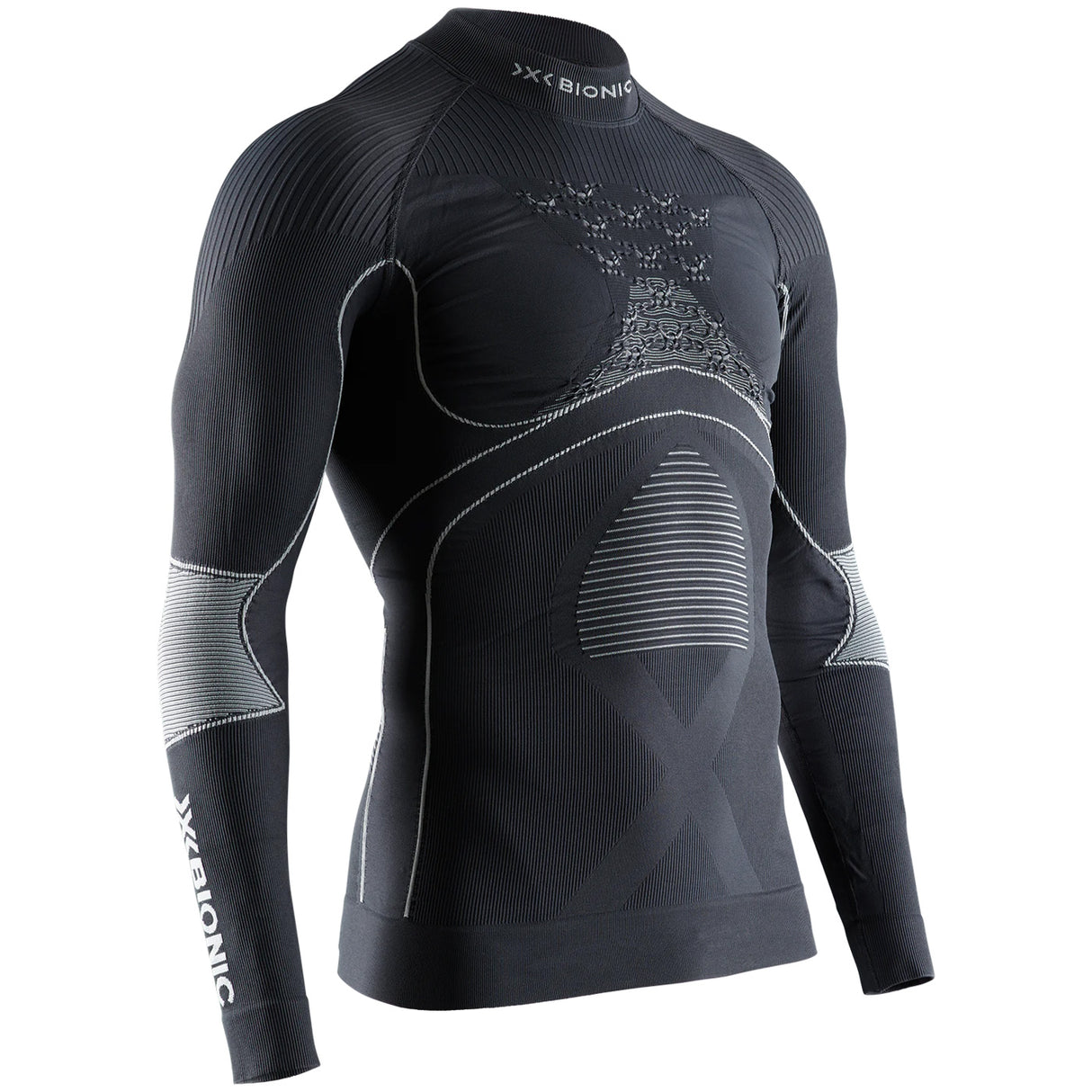 Maglia intima maniche lunghe X-Bionic Energy Accumulator 4.0 Turtleneck - Grigio - F
