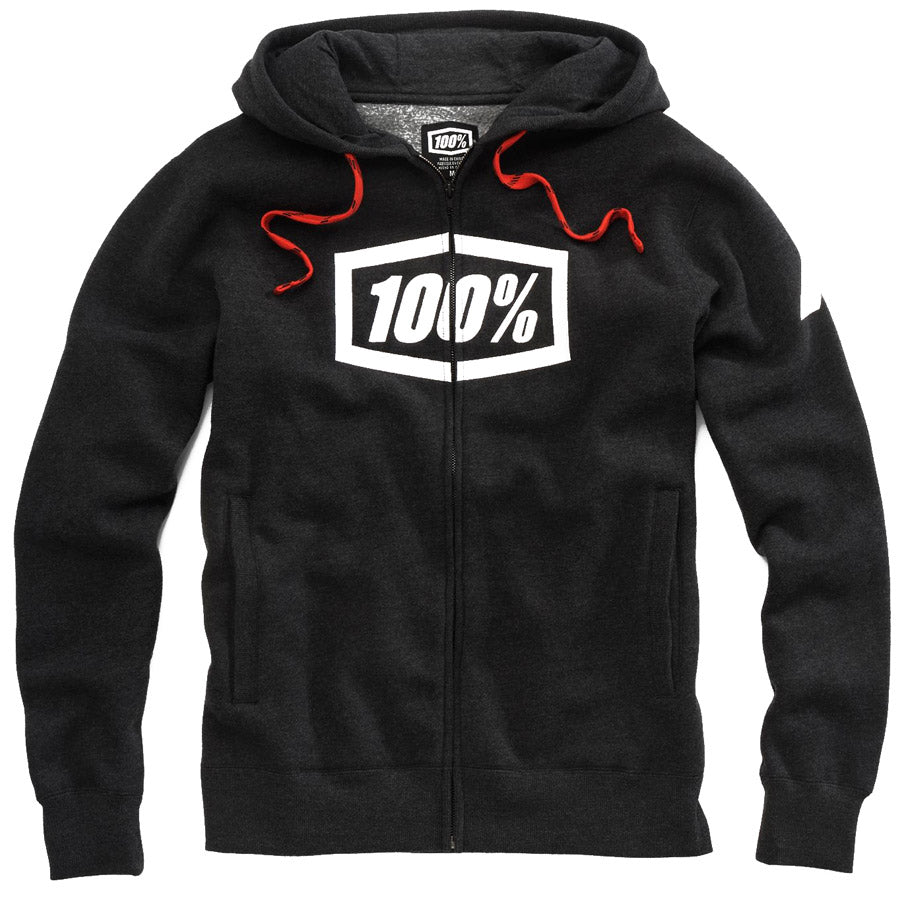 Felpa 100% Syndicate - Nero Bianco