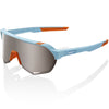 100% S2 Brille - Soft Tact Two Tone HiPER Silver Mirror