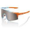 100% Speedcraft sunglasses - Soft Tact Two Tone HiPER Silver Mirror