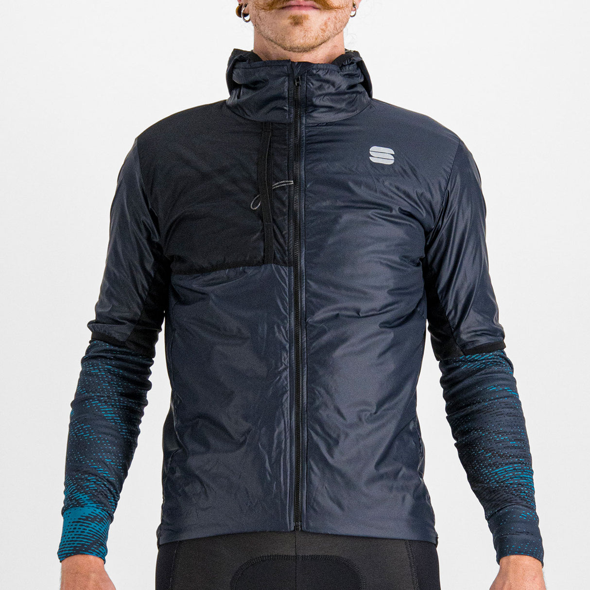 Maglia Sportful Supergiara Puffy - Blu - Q