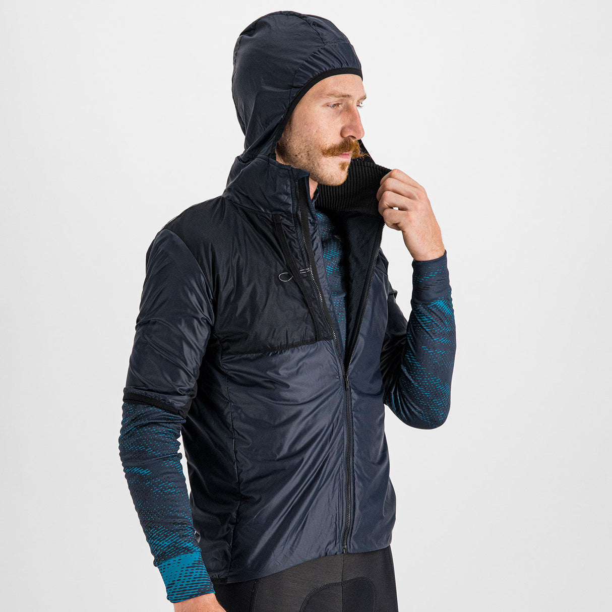 Maglia Sportful Supergiara Puffy - Blu - B