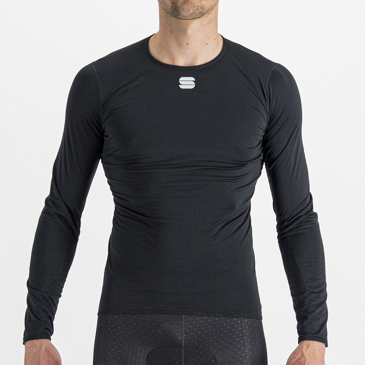 Maglia intima maniche lunghe Sportful Midweight Layer - Nero - Q