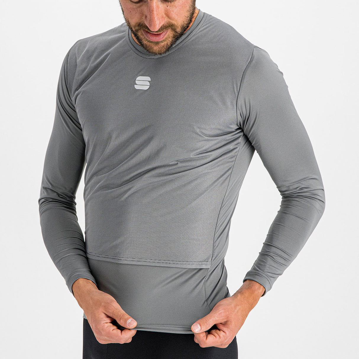 Maglia intima maniche lunghe Sportful Fiandre Thermal - Grigio - C