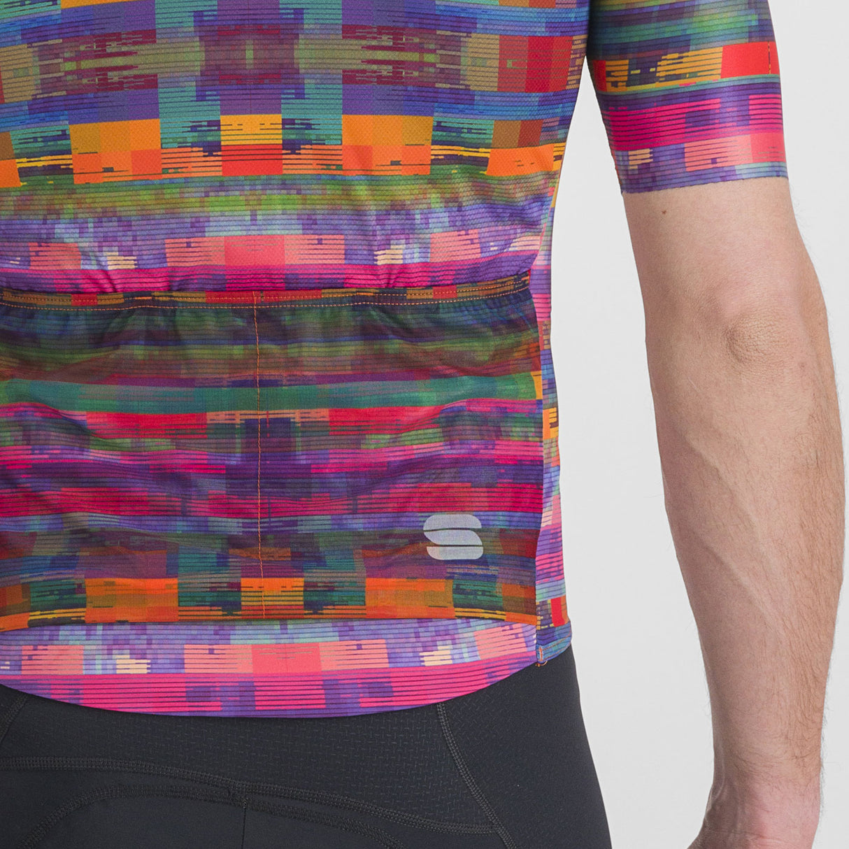 Maglia Sportful Glitch Bomber - Rosa - E