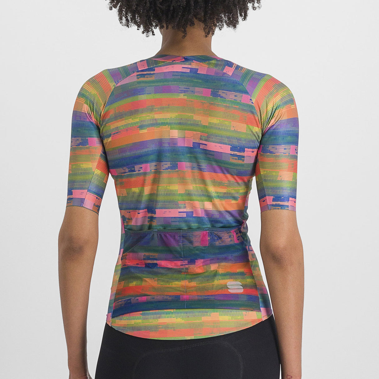 Maglia donna Sportful Glitch Bomber - Arancio - A