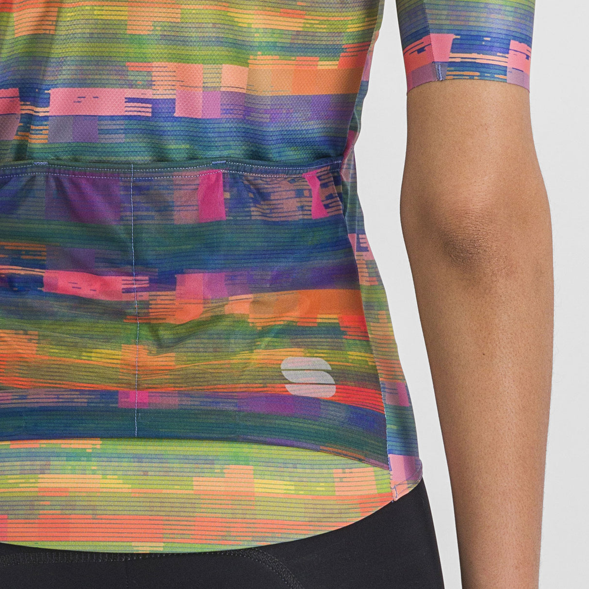 Maglia donna Sportful Glitch Bomber - Arancio - D