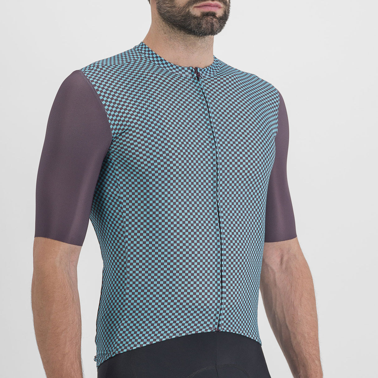 Maglia Sportful Checkmate - Azzurro - L