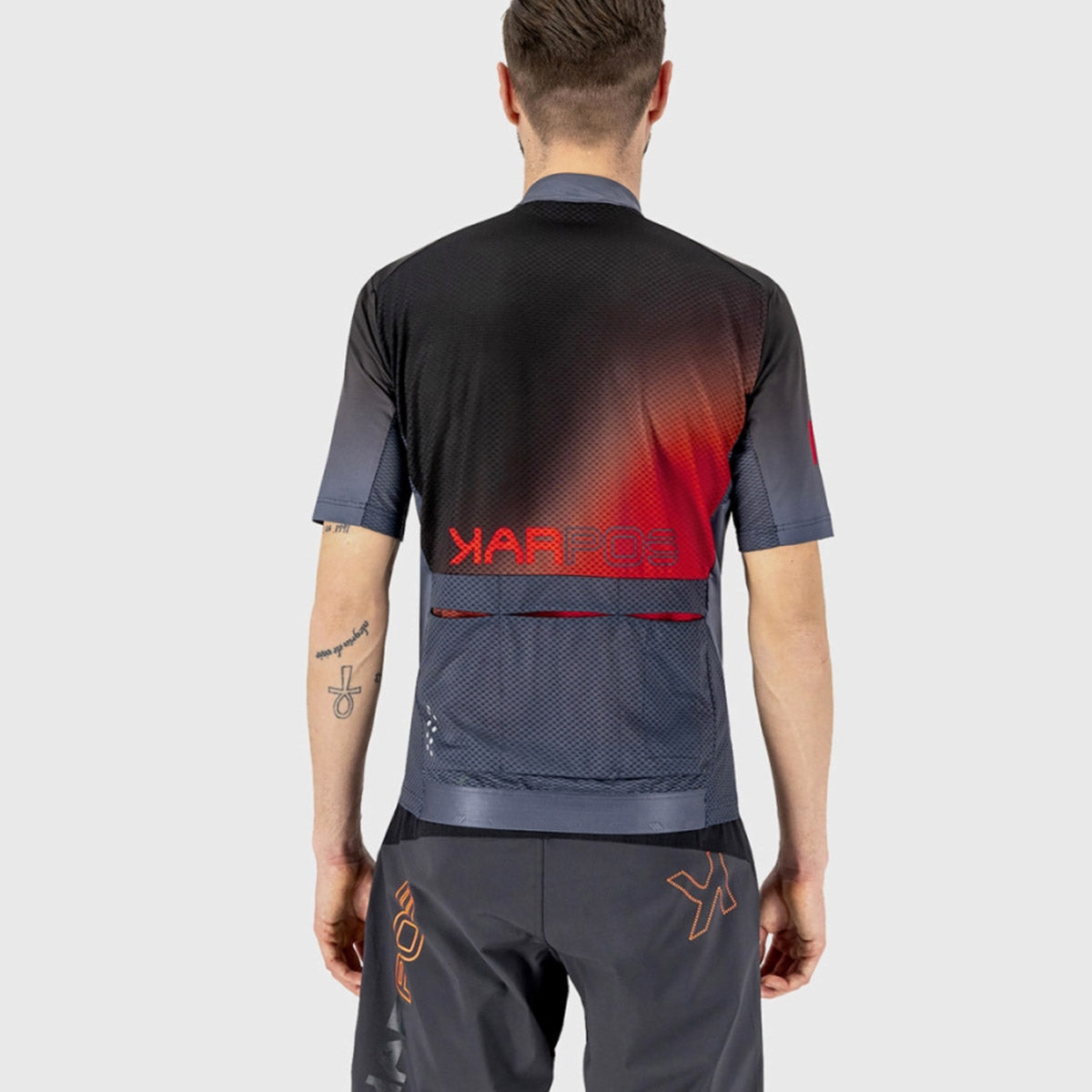 Maglia Karpos Jump - Nero rosso - A