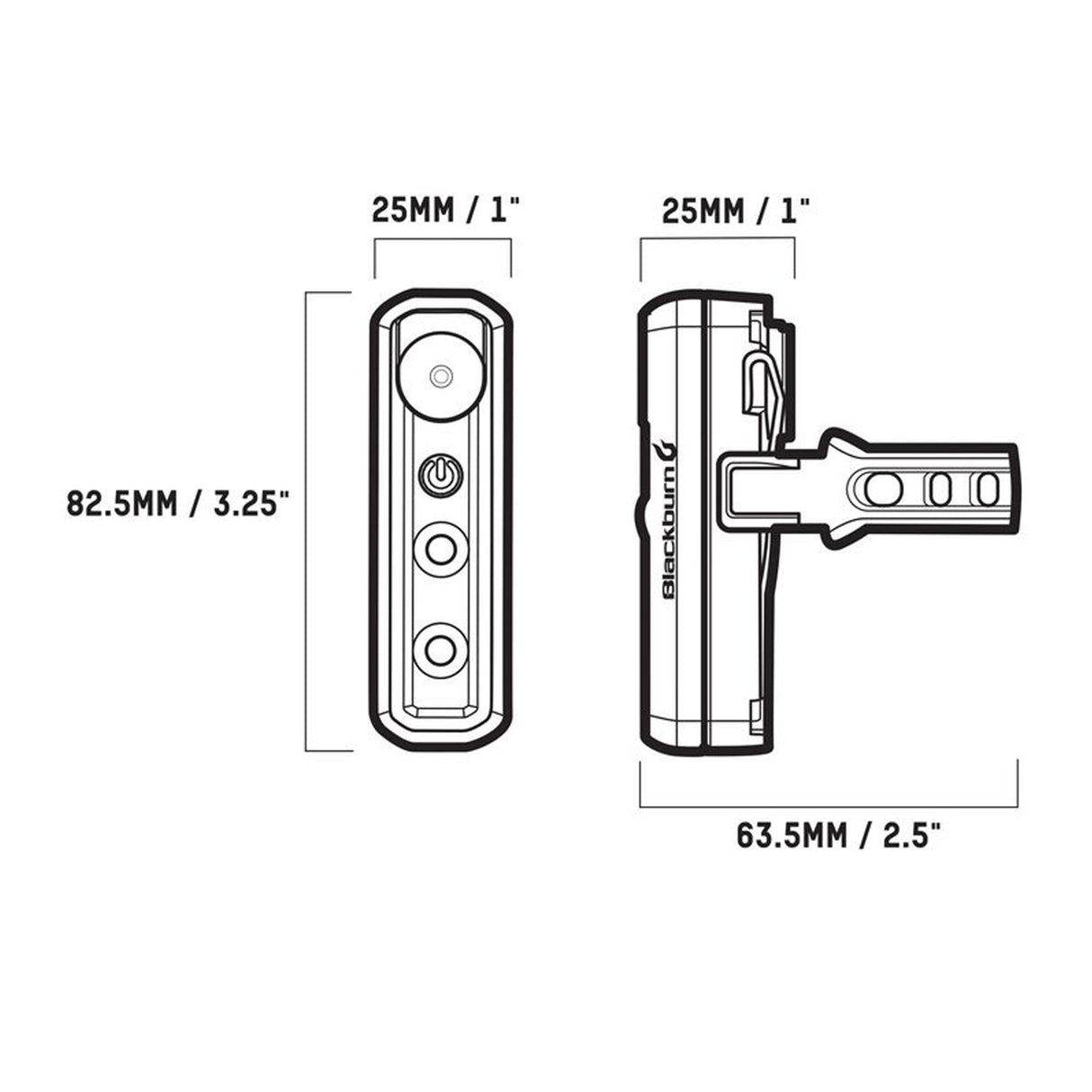 Luce Blackburn 2 Fer-XL - Grigio - M
