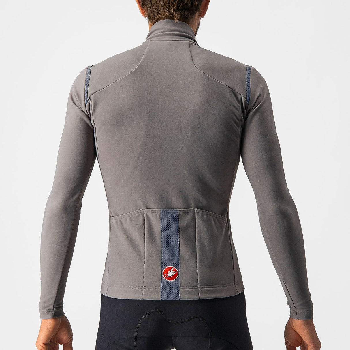 Maglia maniche lunghe Castelli Tutto Nano RoS - Grigio - G