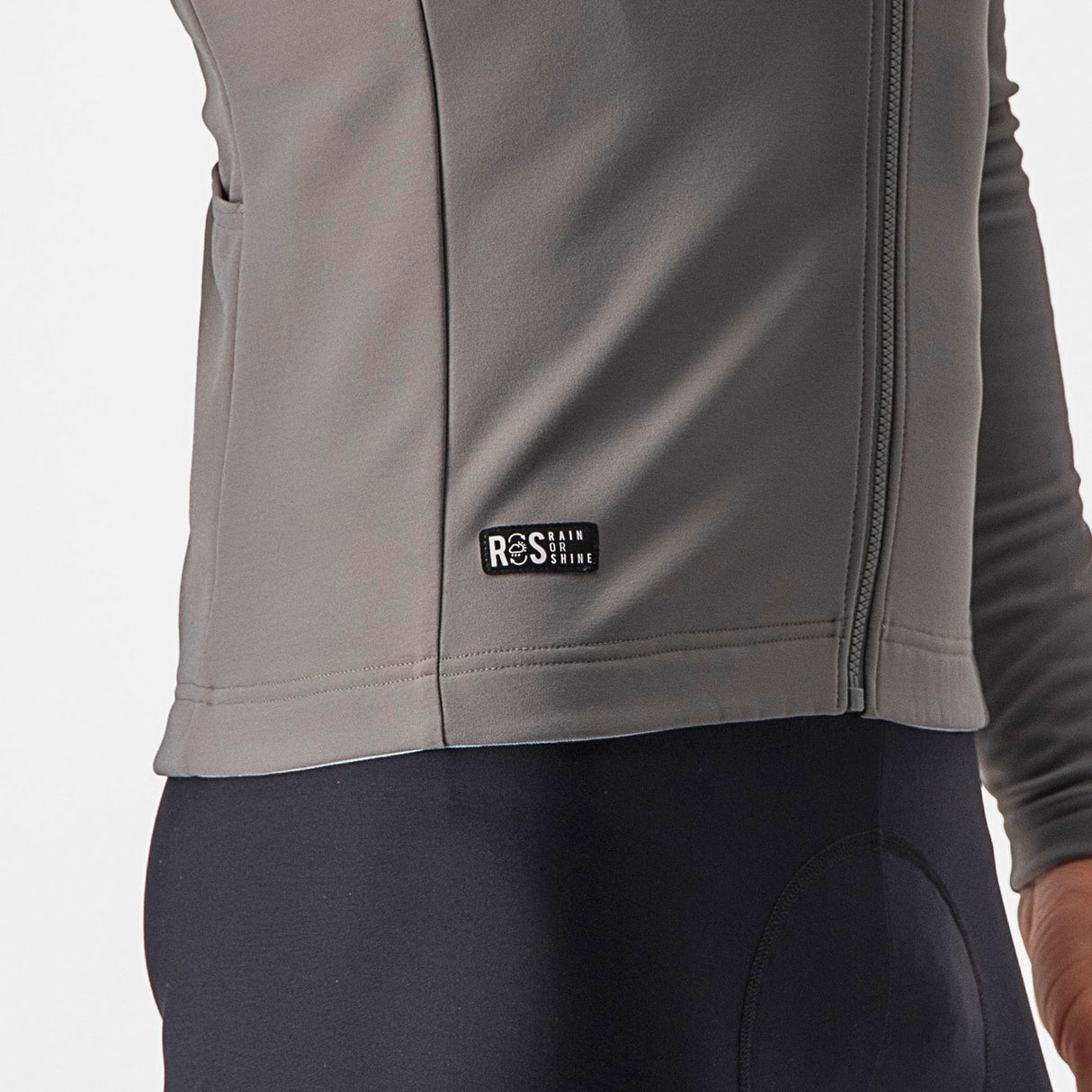 Maglia maniche lunghe Castelli Tutto Nano RoS - Grigio - I