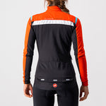 Castelli Alpha RoS 2 Light woman jacket - Orange