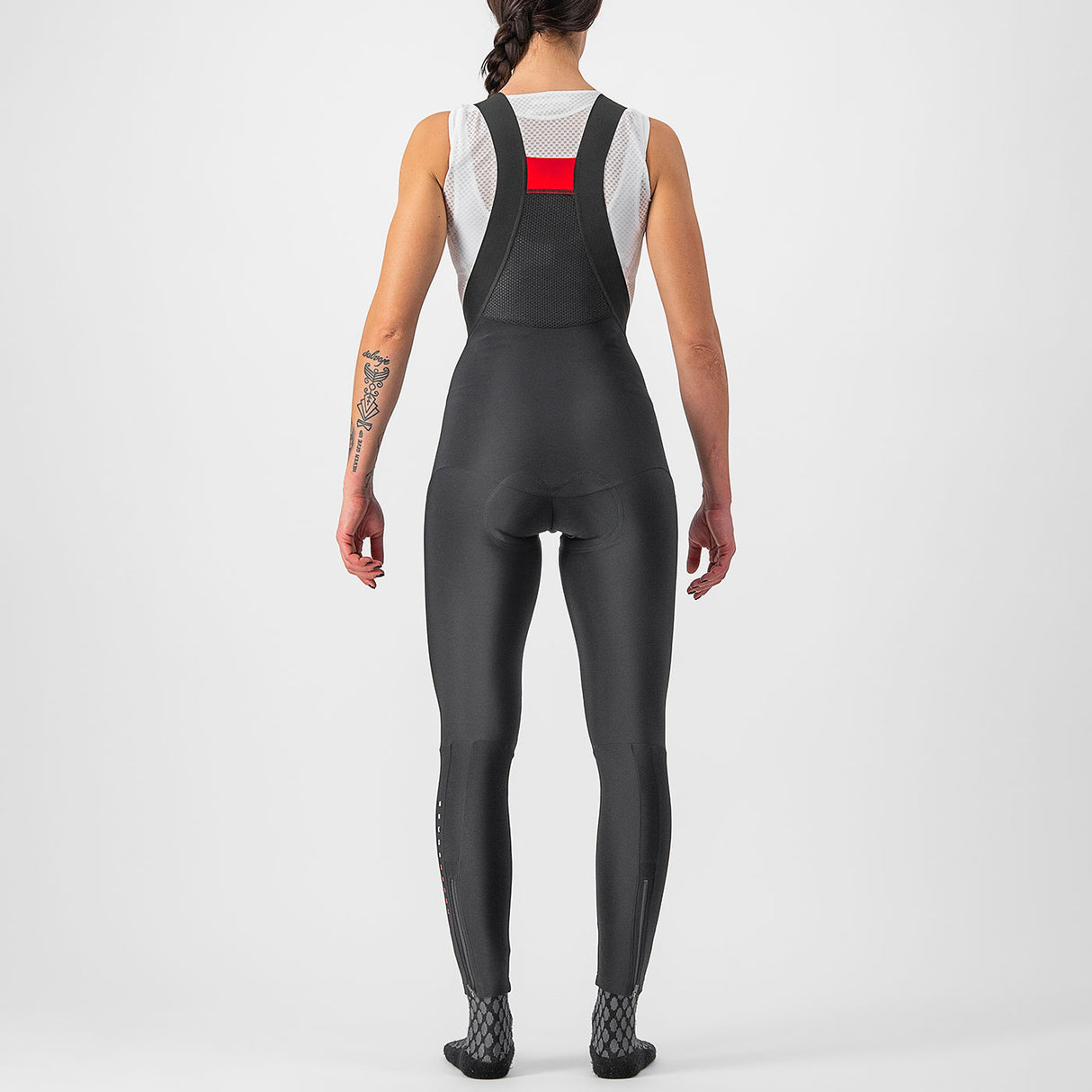 Calzamaglia con bretelle donna Castelli Sorpasso Ros - Nero - Q