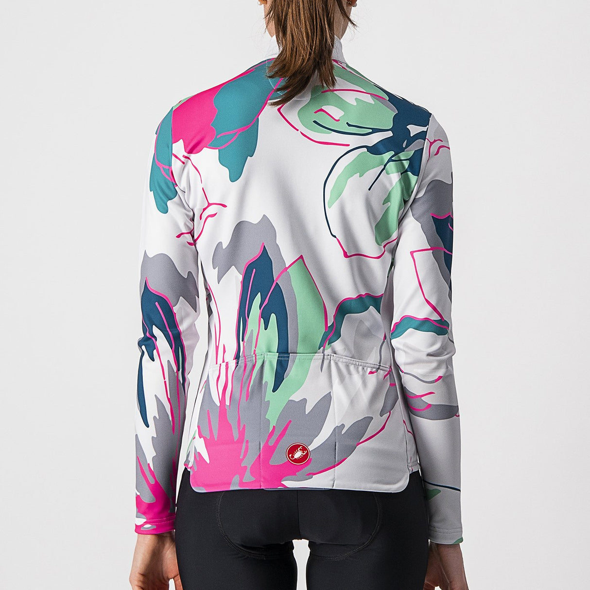 Maglia maniche lunghe donna Castelli Unlimited - Grigio - F