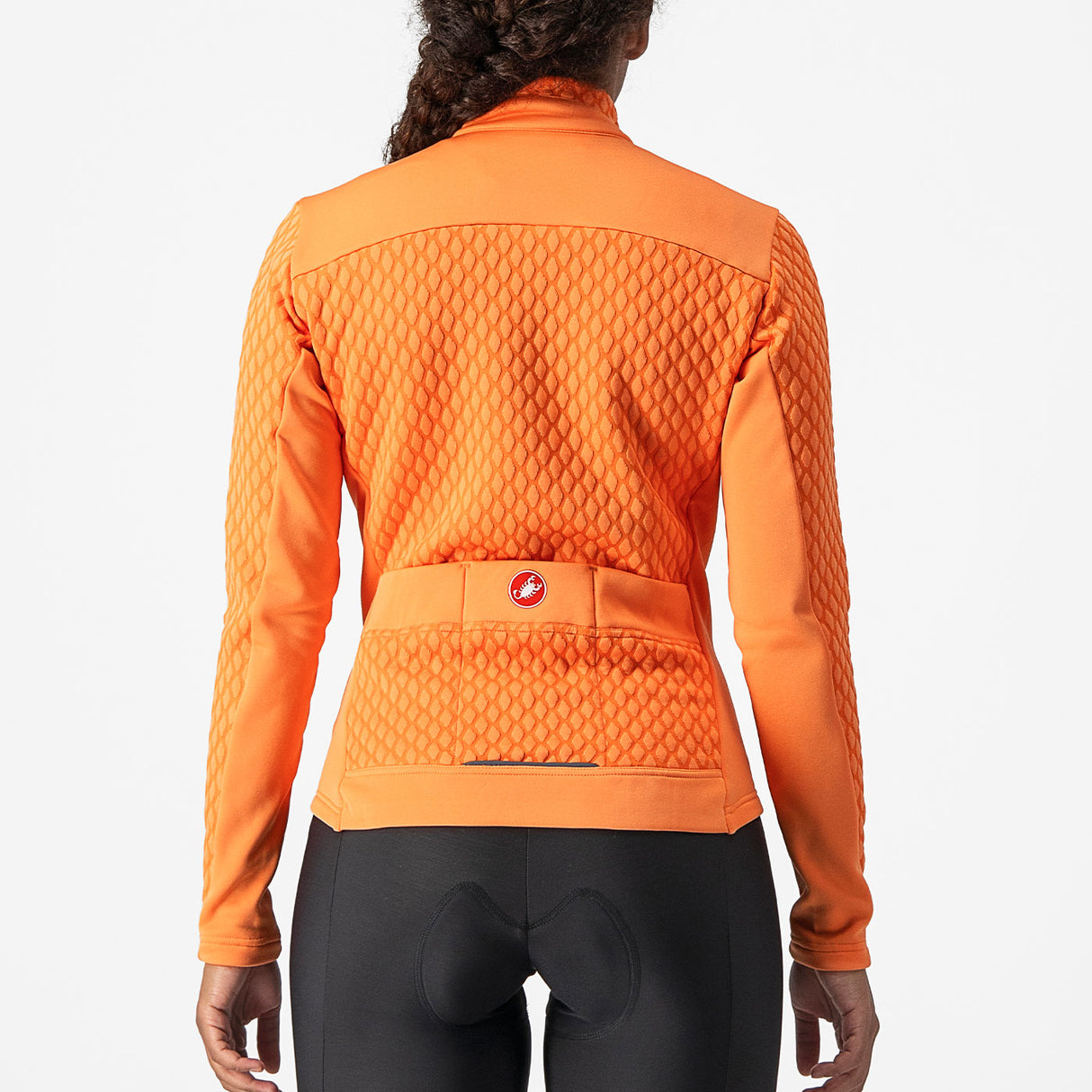 Maglia maniche lunghe donna Castelli Sfida 2 - Arancio - L