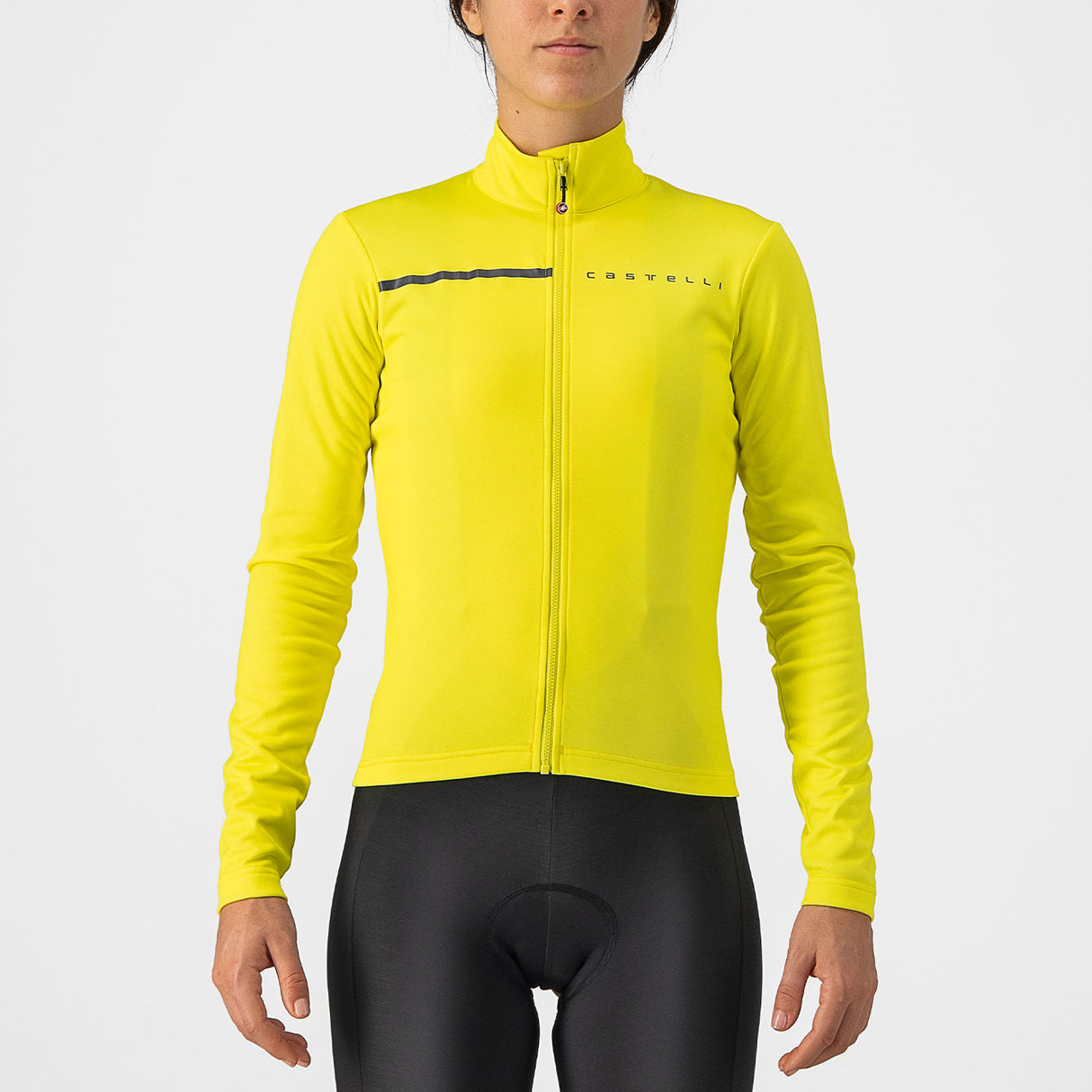Maglia maniche lunghe donna Castelli Sinergia 2 - Giallo - E