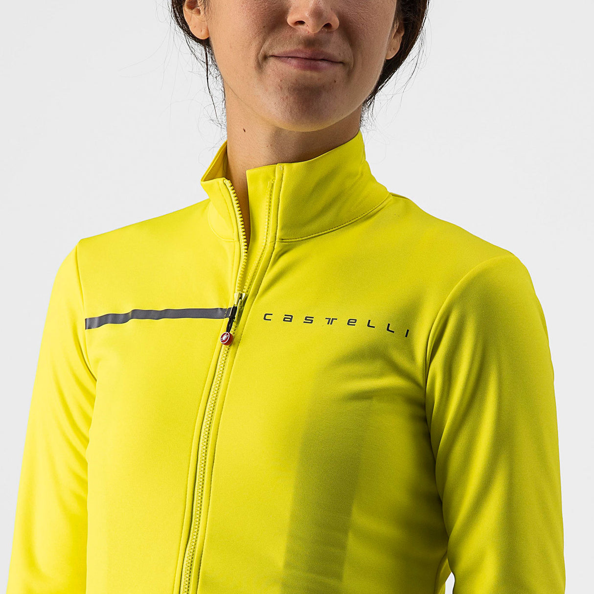 Maglia maniche lunghe donna Castelli Sinergia 2 - Giallo - G