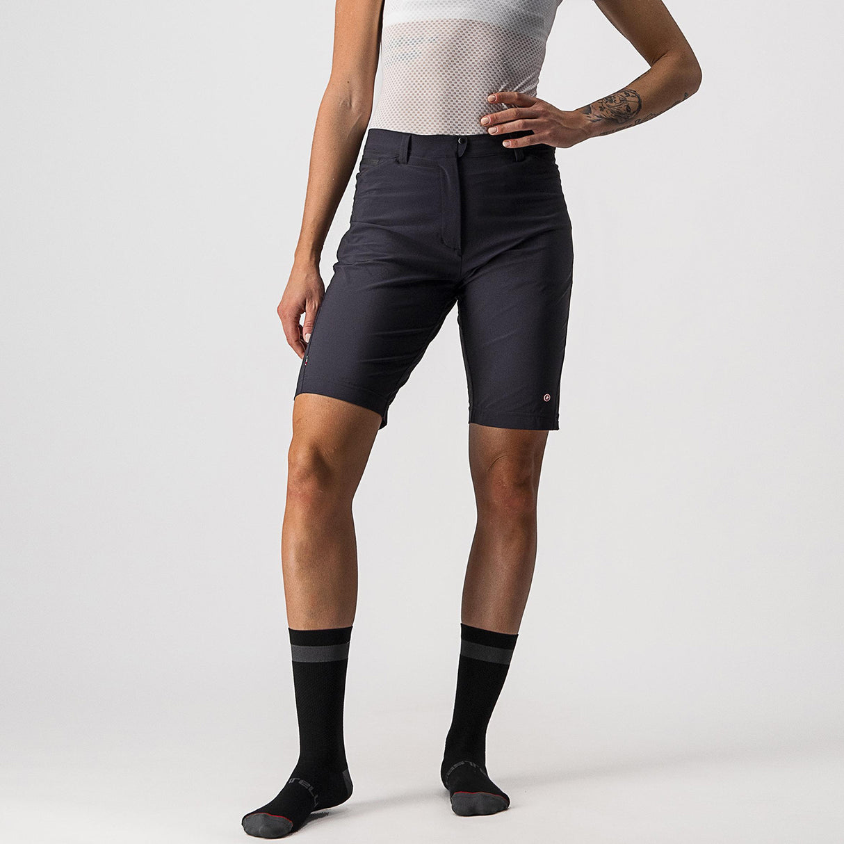 Pantaloncini Donna Castelli Unlimited Baggy - Nero - P