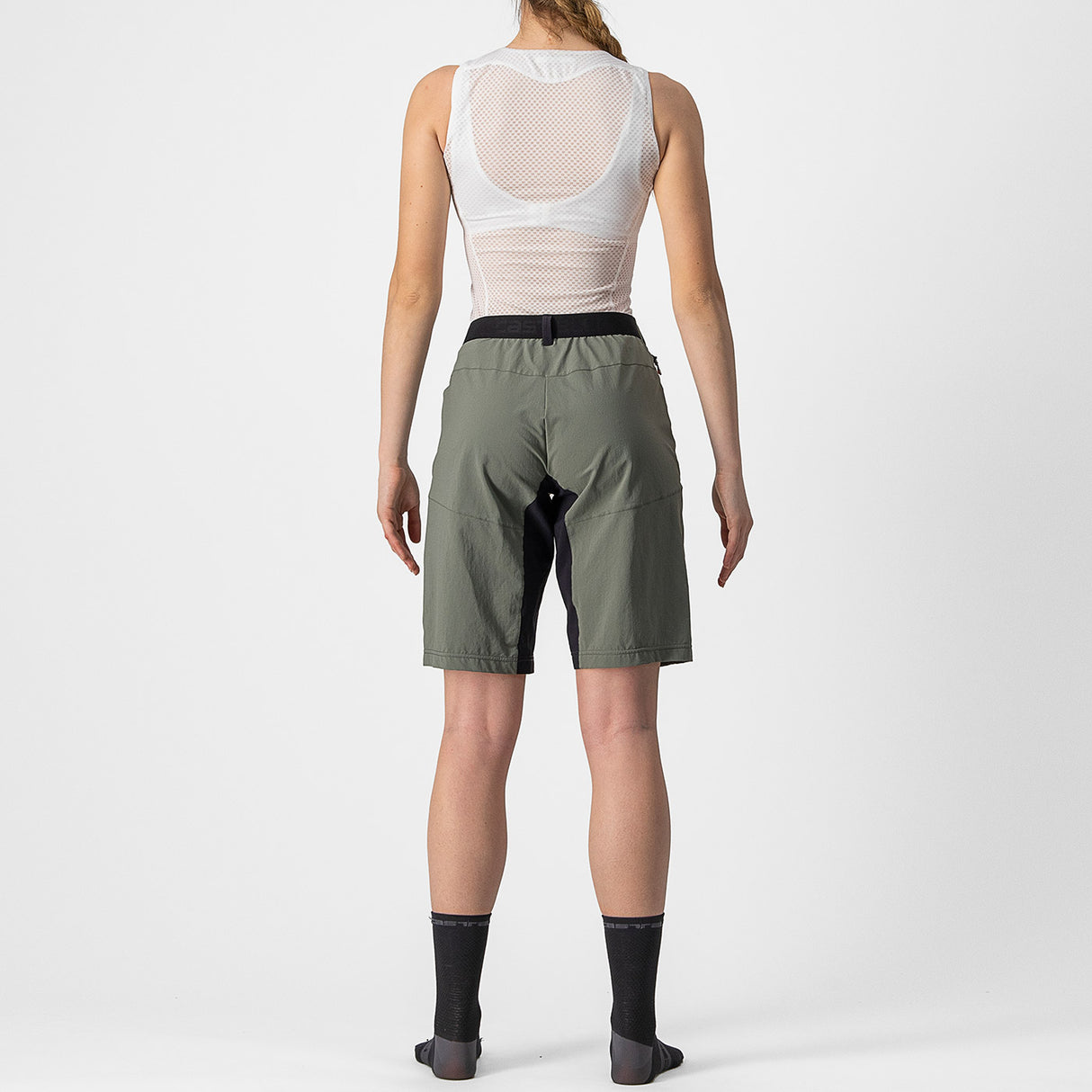 Pantaloncini Donna Castelli Unlimited Baggy - Grigio - B