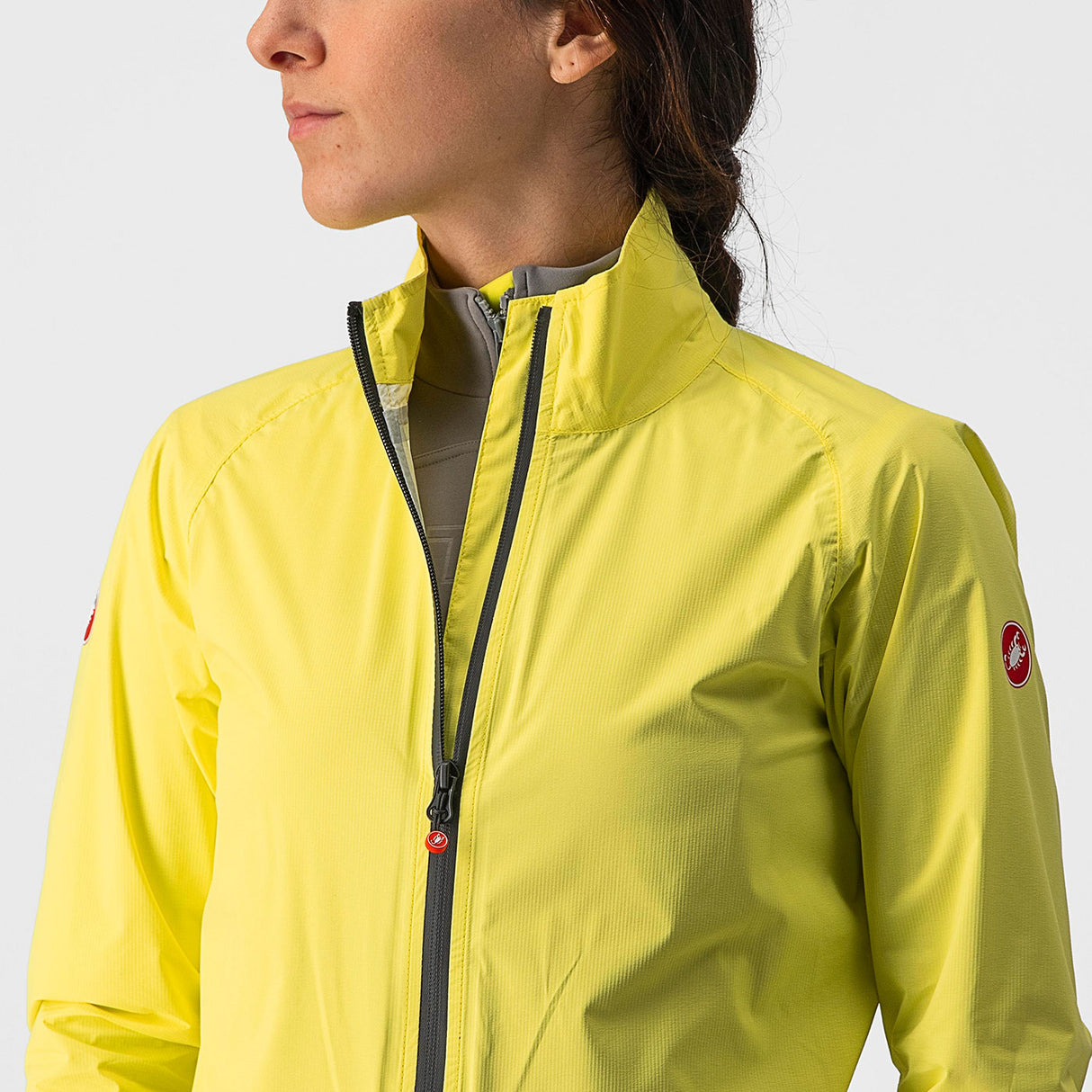Mantellina donna Castelli Emergency 2 Rain - Giallo - E