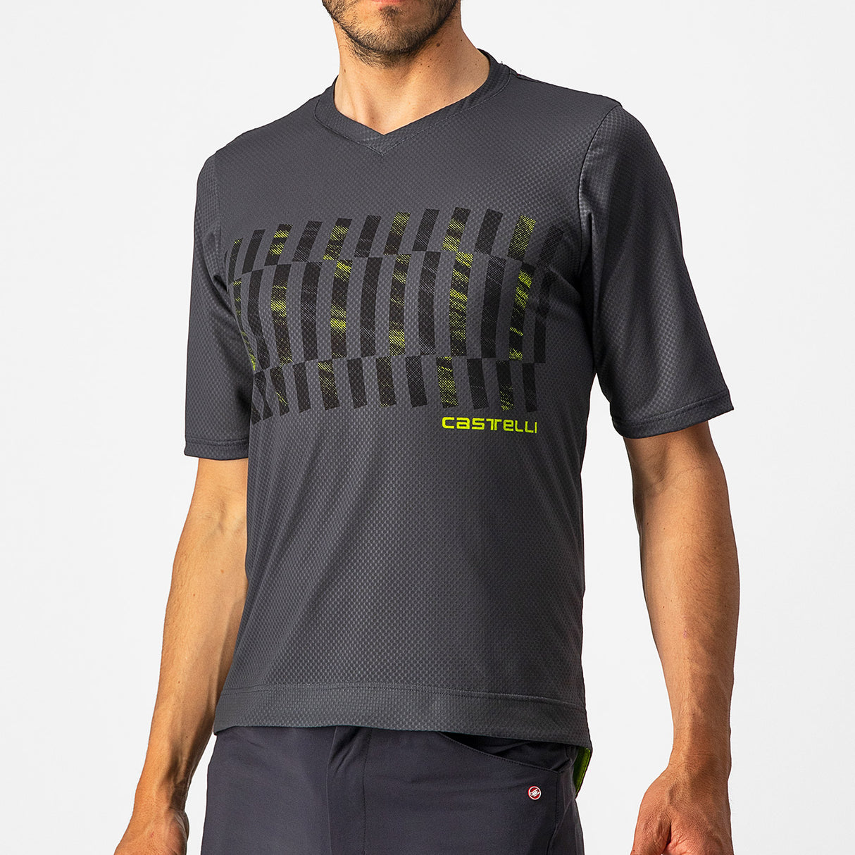 Maglia Castelli Trail Tech Tee - Grigio - B