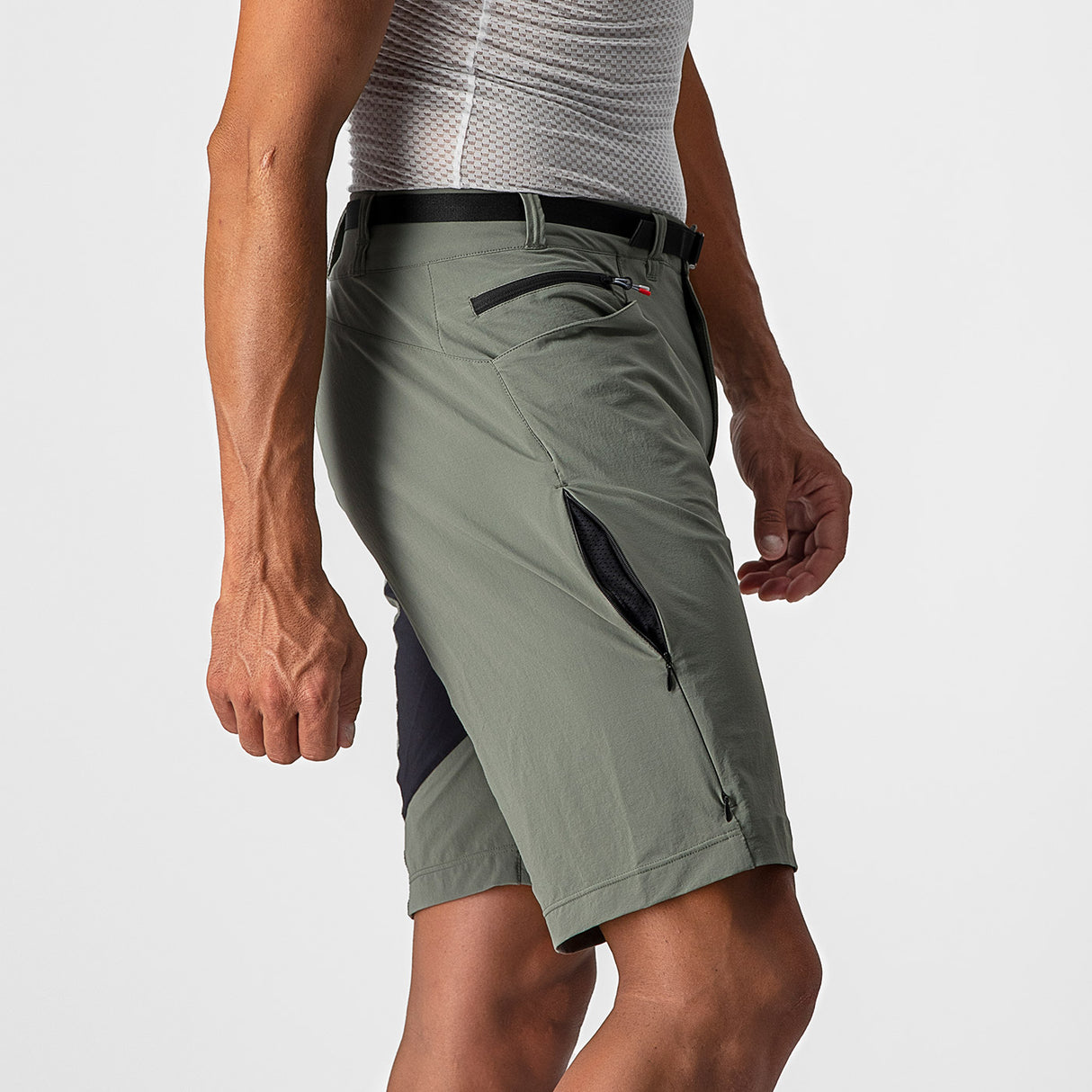 Pantaloncini Castelli Unlimited Trail - Grigio - B