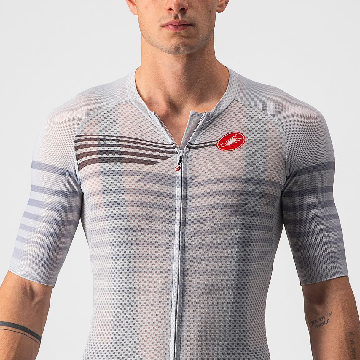 Maglia Castelli Climber's 3.0 SL - Grigio - N