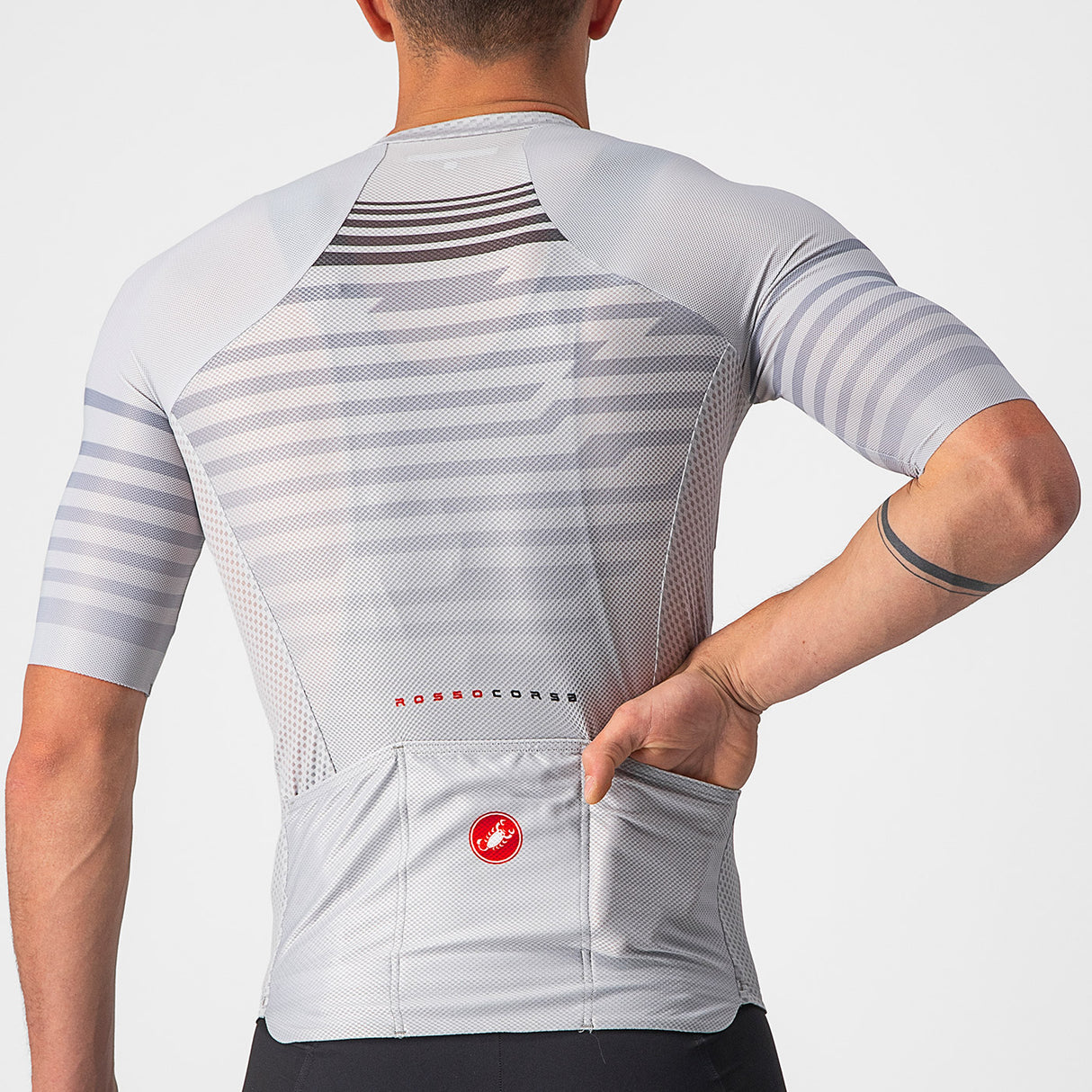 Maglia Castelli Climber's 3.0 SL - Grigio - O