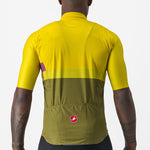 Castelli A Blocco jersey - Yellow green