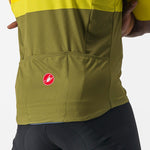Castelli A Blocco jersey - Yellow green