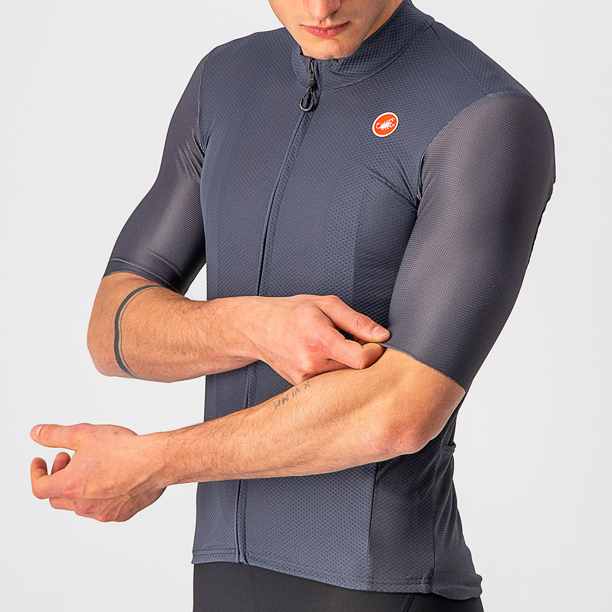 Maglia Castelli Endurance Elite - Grigio - N