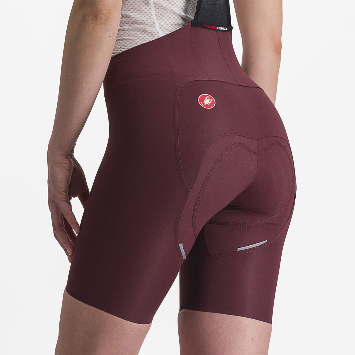 Salopette donna Castelli Free Aero RC - Bordeaux - F