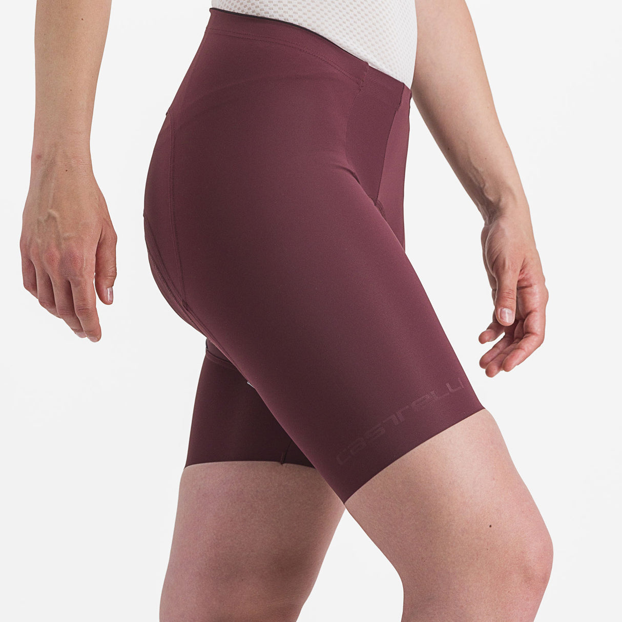 Pantaloncini donna Castelli Free Aero RC - Bordeaux - F