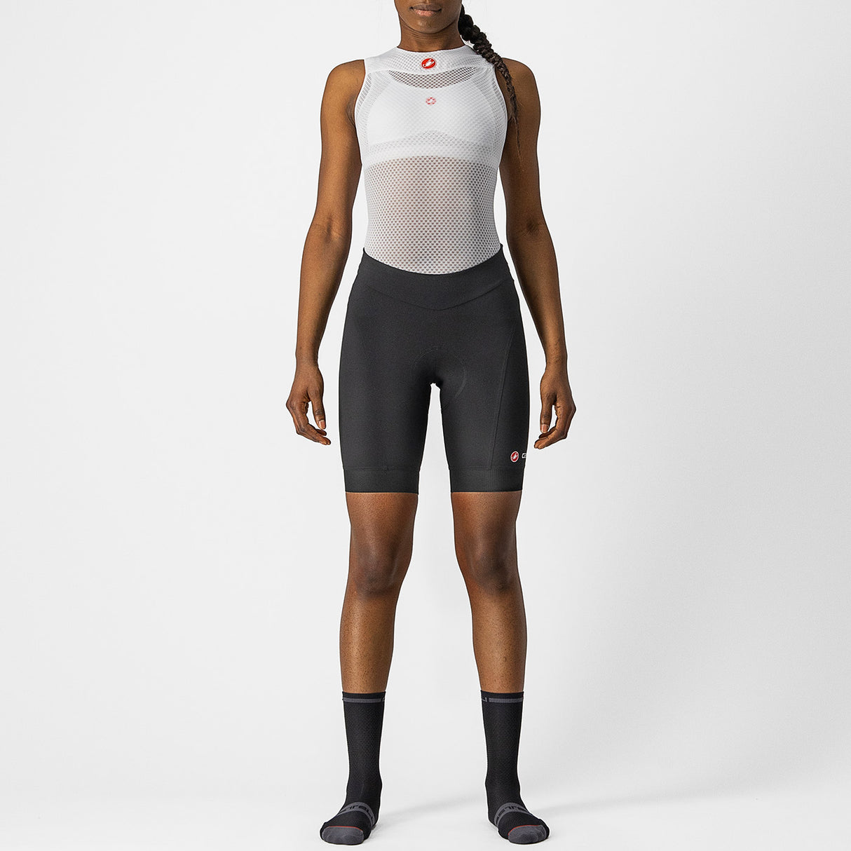 Pantaloncini donna Castelli Endurance - Nero - H