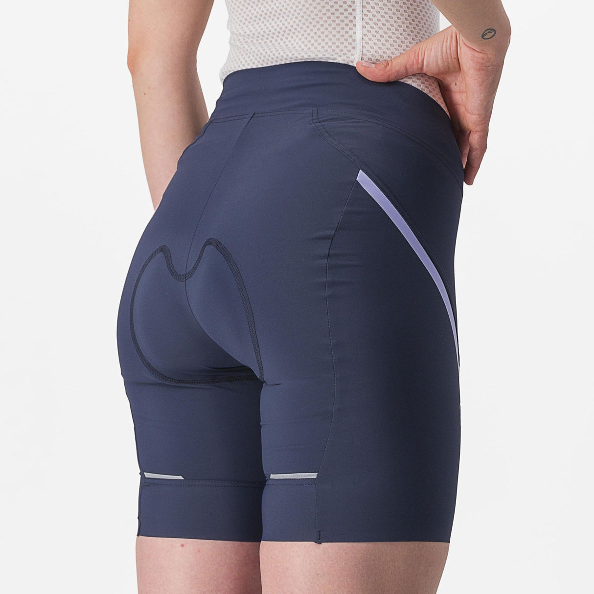 Pantaloncini donna Castelli Velocissima 3 - Blu scuro - N