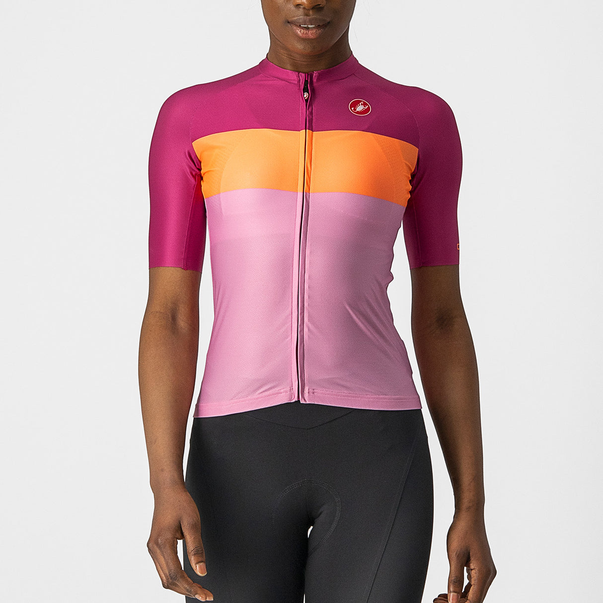 Maglia donna Castelli Aero Pro - Rosa fucsia - F