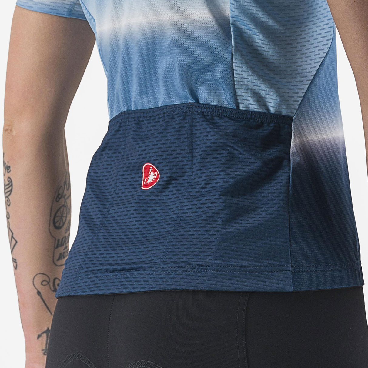 Maglia donna Castelli Dolce - Azzurro blu - H