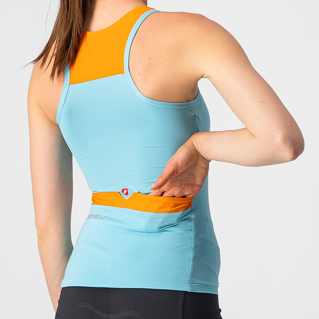 Top donna Castelli Solaris - Azzurro - F