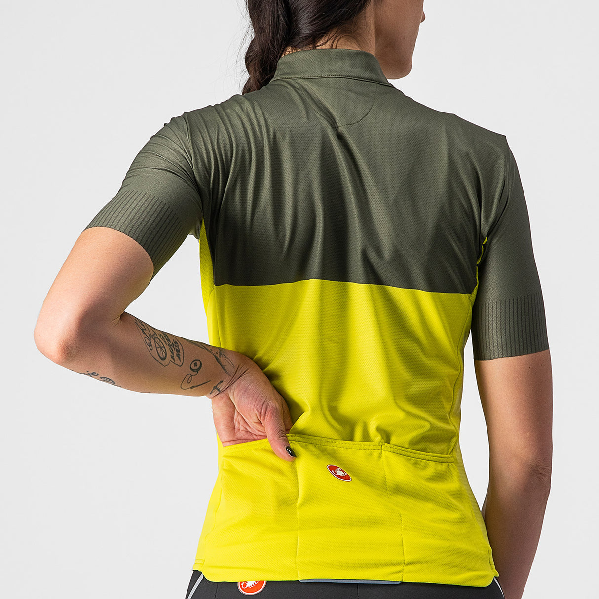 Maglia donna Castelli Velocissima - Giallo - M