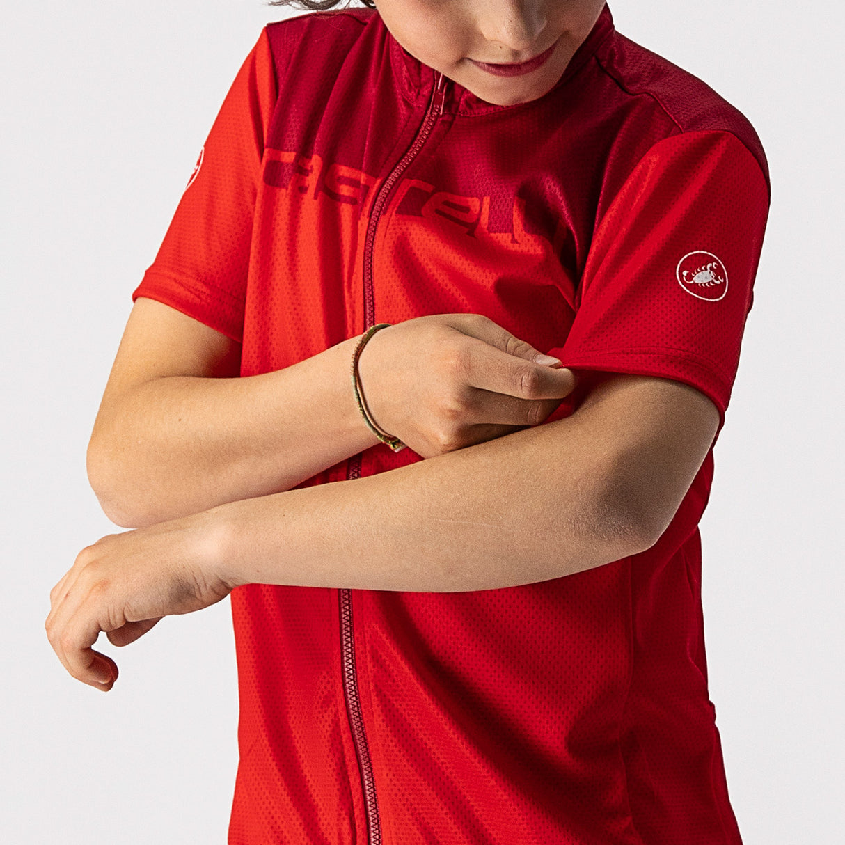 Maglia bambino Castelli Neo Prologo - Rosso - M