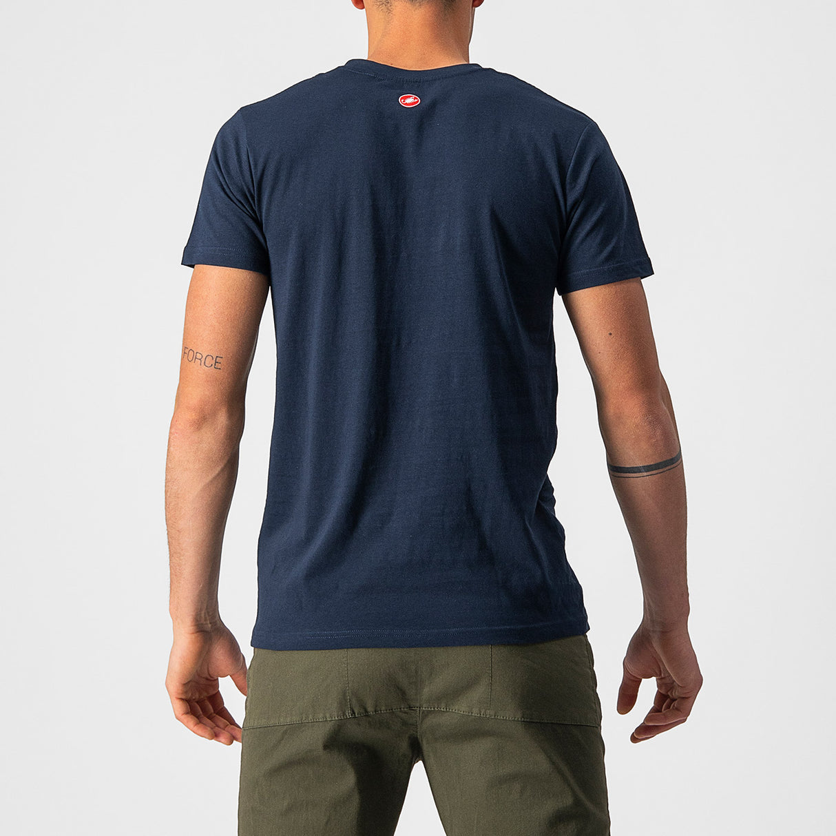 T-Shirt Castelli Ventaglio - Blu - D