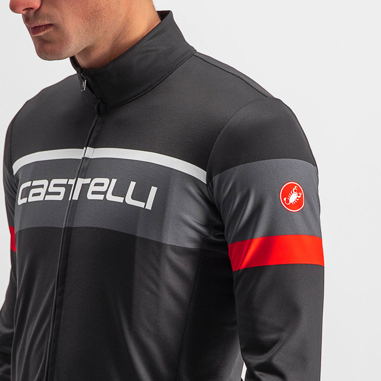 Maglia maniche lunghe Castelli Passista - Nero - C