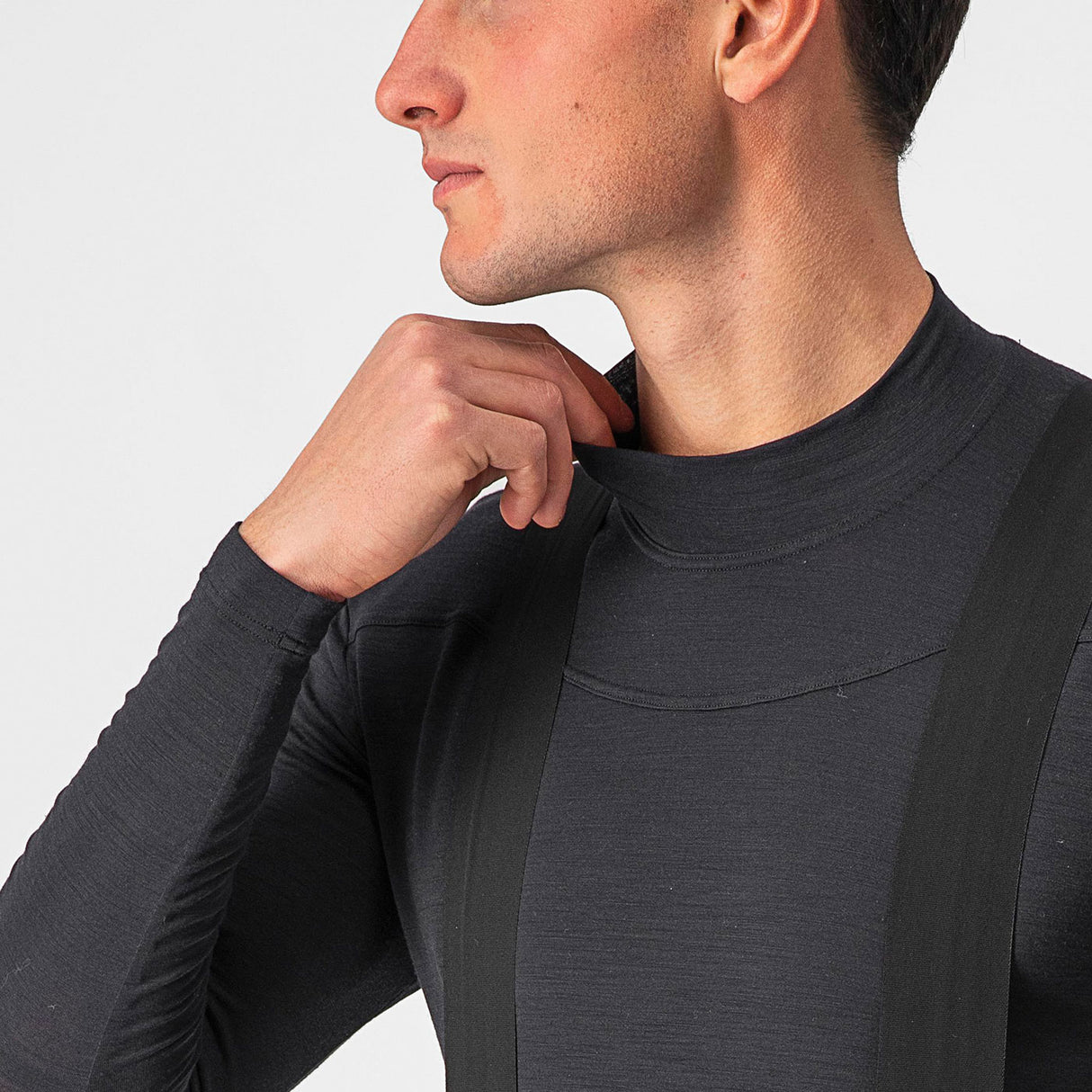 Maglia intima maniche lunghe Castelli Bandito Wool - Nero - Q