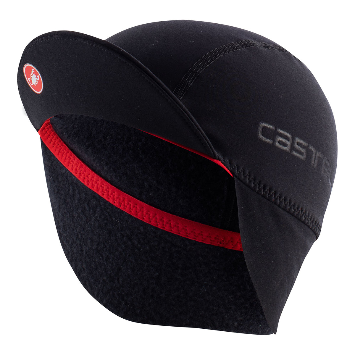 Cappellino Da Ciclismo Castelli Classico Bianco/Nero - Unico Traspirante
