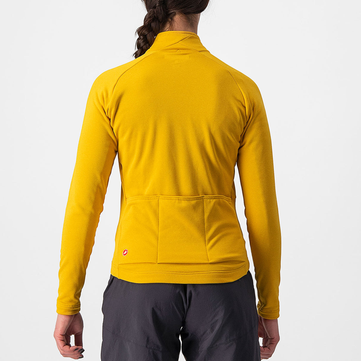 Maglia maniche lunghe donna Castelli Unlimited Trail - Giallo - A