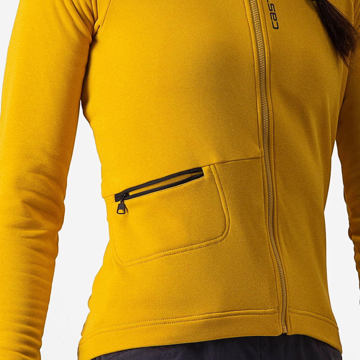 Maglia maniche lunghe donna Castelli Unlimited Trail - Giallo - C