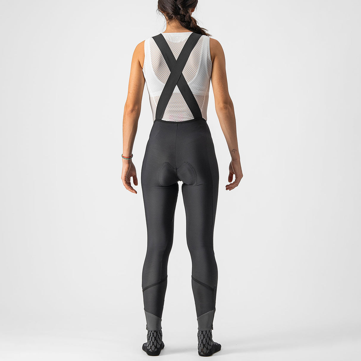 Calzamaglia donna Castelli Velocissima DT - Nero reflex - O